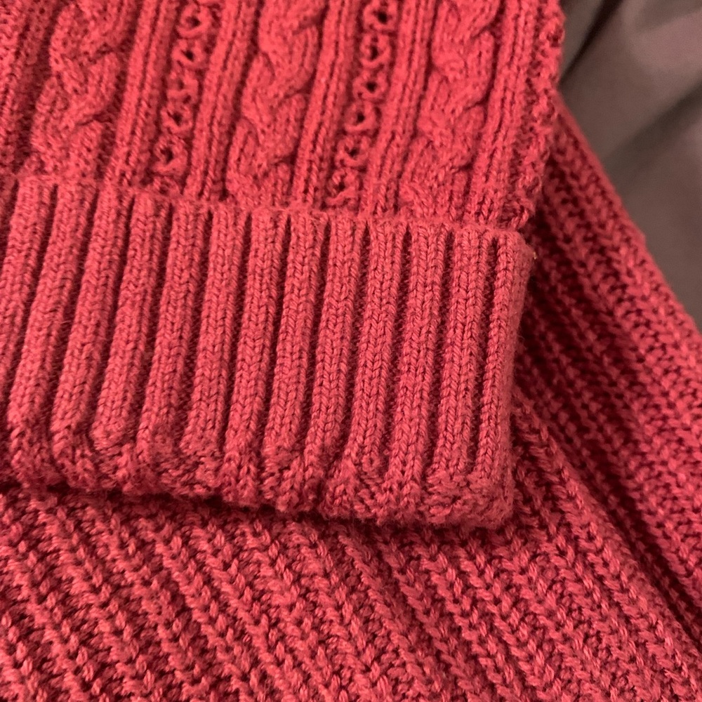 Women’s Raspberry long sleeve sweater - Picture 4 of 6